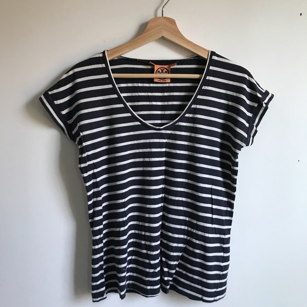TORY BURCH short sleeved cotton tee